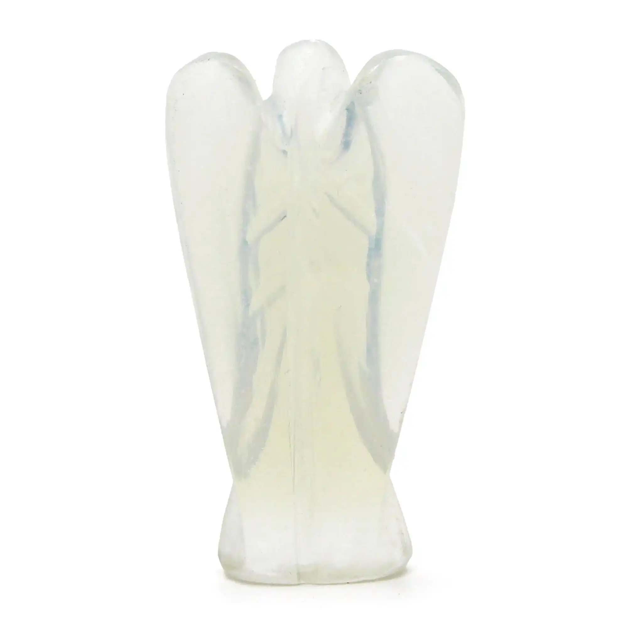 Hand Carved Gemstone Angel – Opalite | www.artisangoods.co.uk 2 Hand Carved Gemstone Angel – Opalite | www.artisangoods.co.uk 1