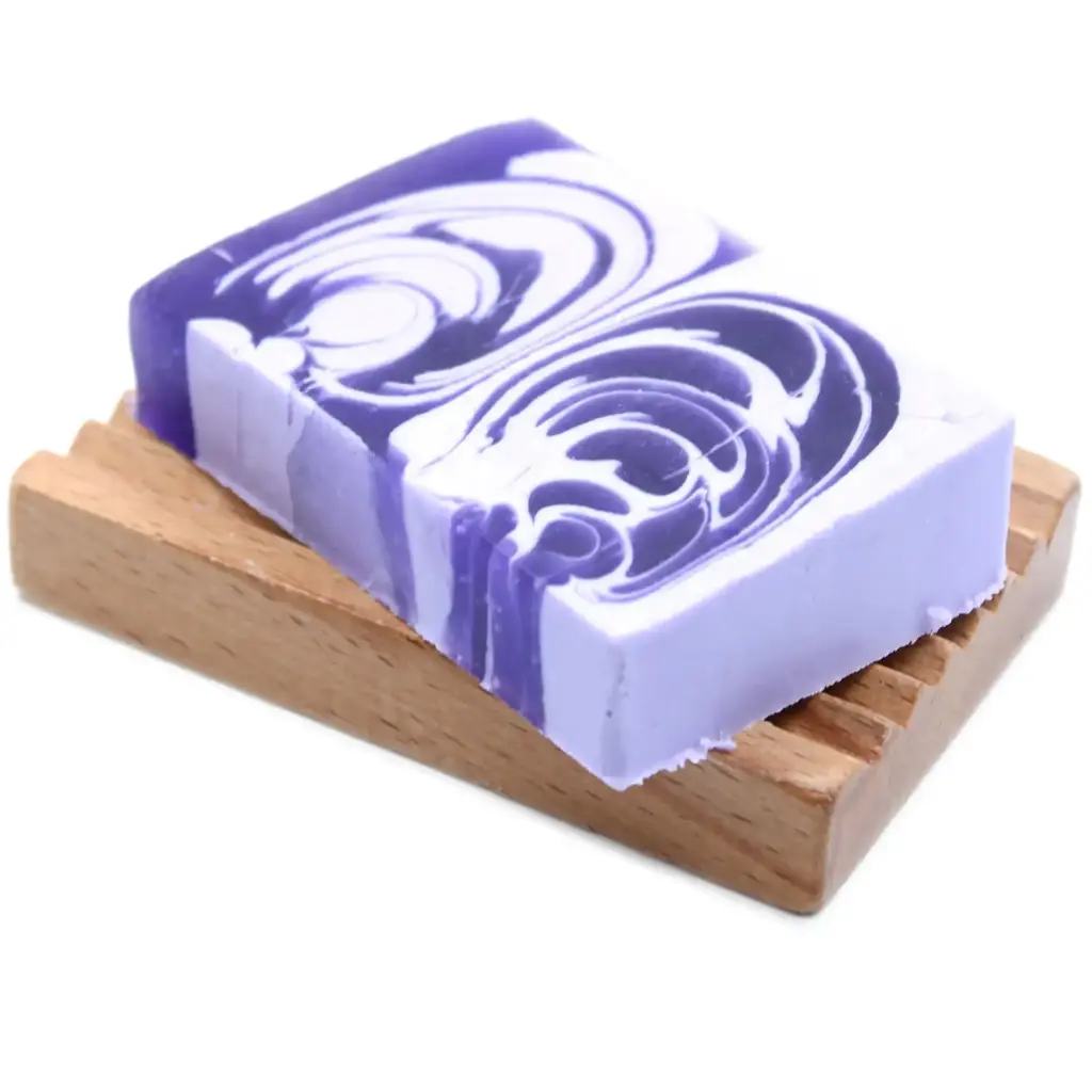 Handcrafted Soap Loaf  1.2kg  – Lilac | www.artisangoods.co.uk 4