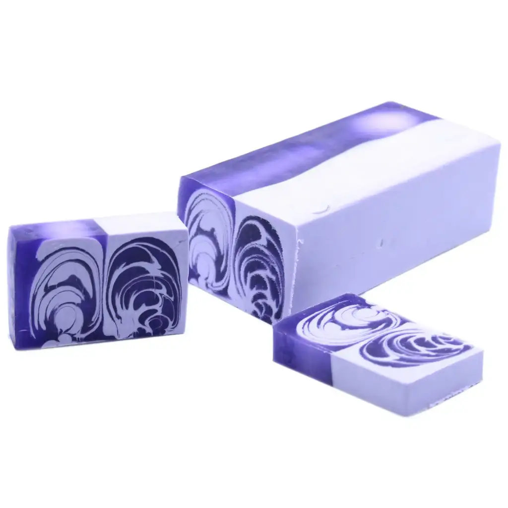 Handcrafted Soap Loaf  1.2kg  – Lilac | www.artisangoods.co.uk 3