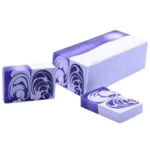 Handcrafted Soap Loaf  1.2kg  – Lilac | www.artisangoods.co.uk 3