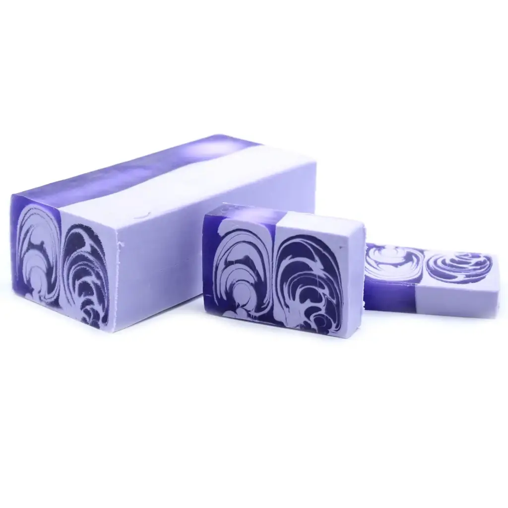 Handcrafted Soap Loaf  1.2kg  – Lilac | www.artisangoods.co.uk