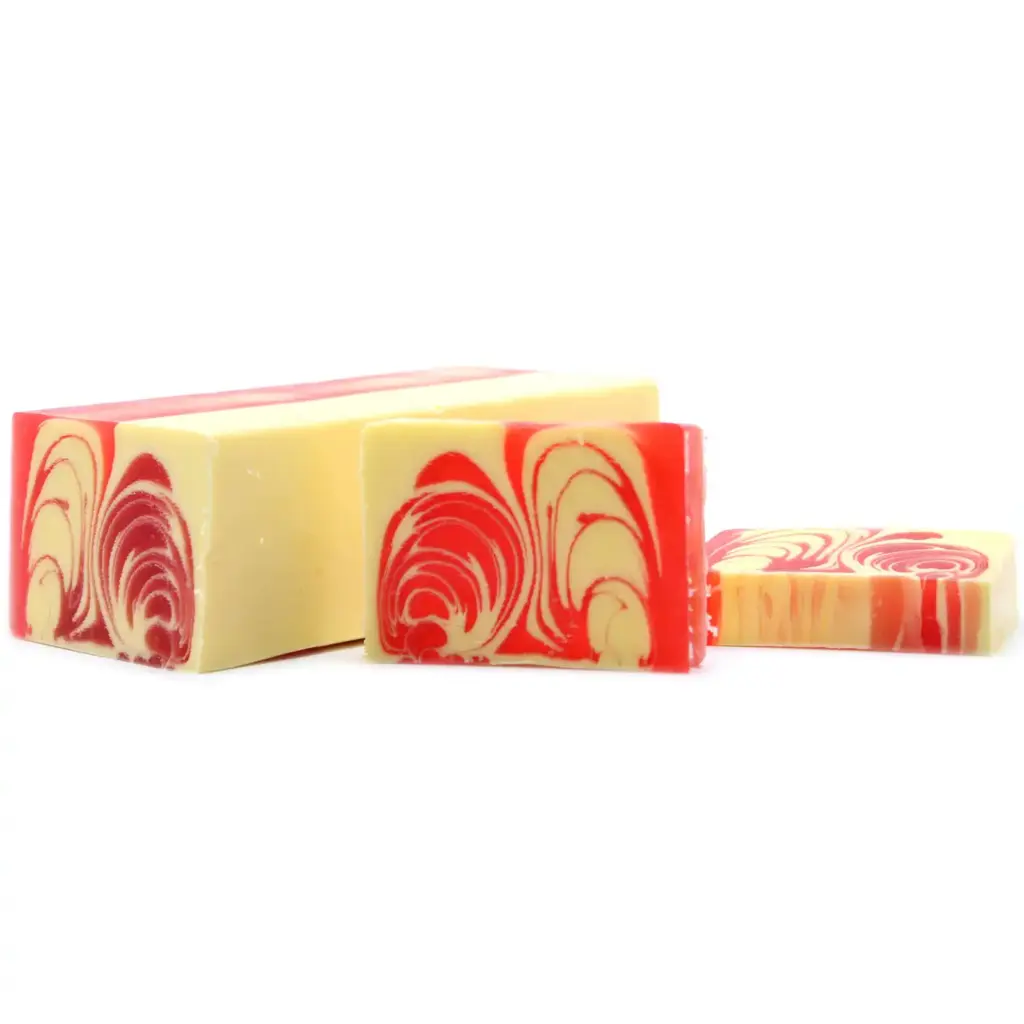 Handcrafted Soap Loaf  1.2kg  – Strawberry | www.artisangoods.co.uk 3