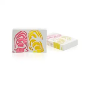 Handcrafted Soap Slice  100g  – Orchid | www.artisangoods.co.uk 2