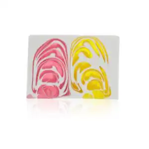 Handcrafted Soap Slice  100g  – Orchid | www.artisangoods.co.uk 1