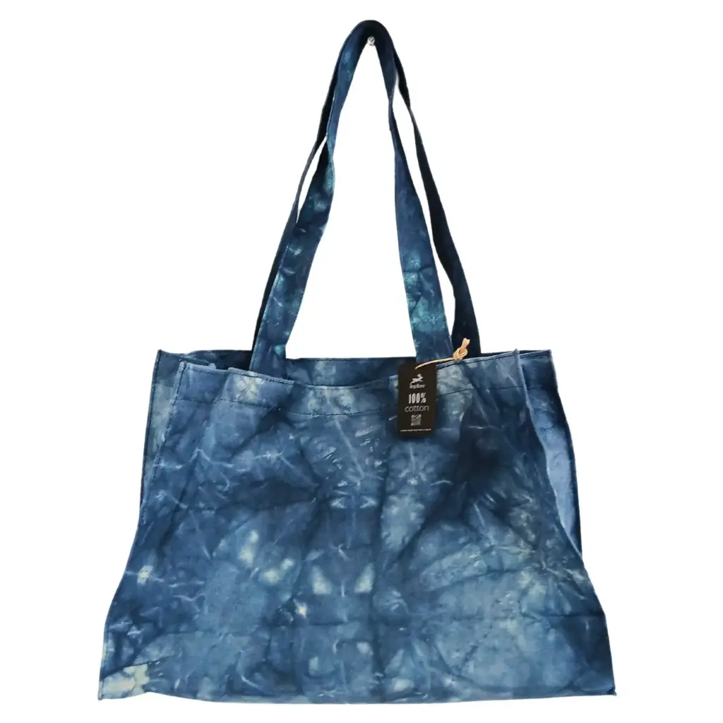 Handy Bag – Deep Sea Blue Stonewash Effect | www.artisangoods.co.uk