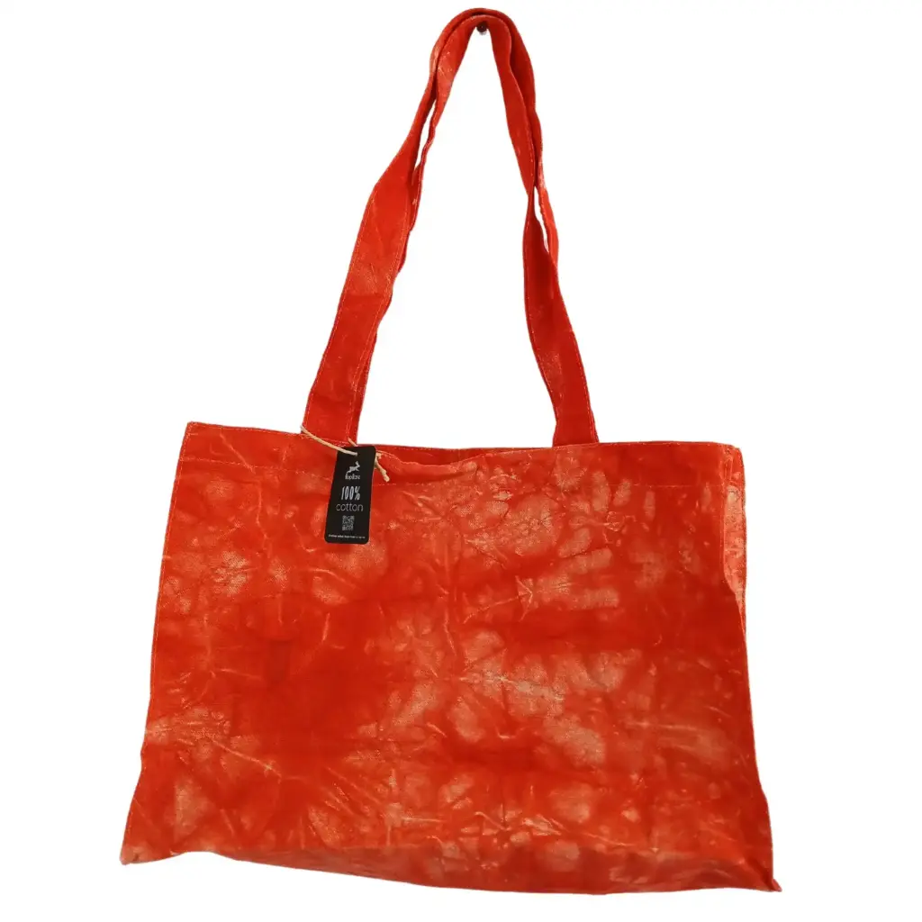Handy Bag – Desert Orange Stonewash Effect | www.artisangoods.co.uk