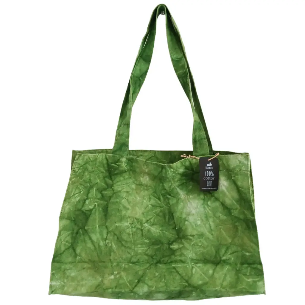 Handy Bag – Forest Green Stonewash Effect | www.artisangoods.co.uk