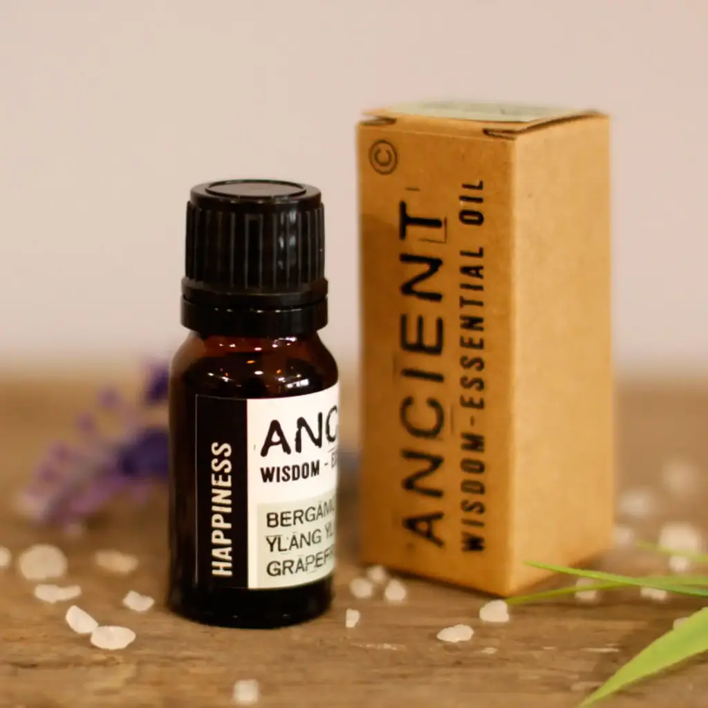 Happiness Essential Oil Blend – Boxed – 10ml | www.artisangoods.co.uk