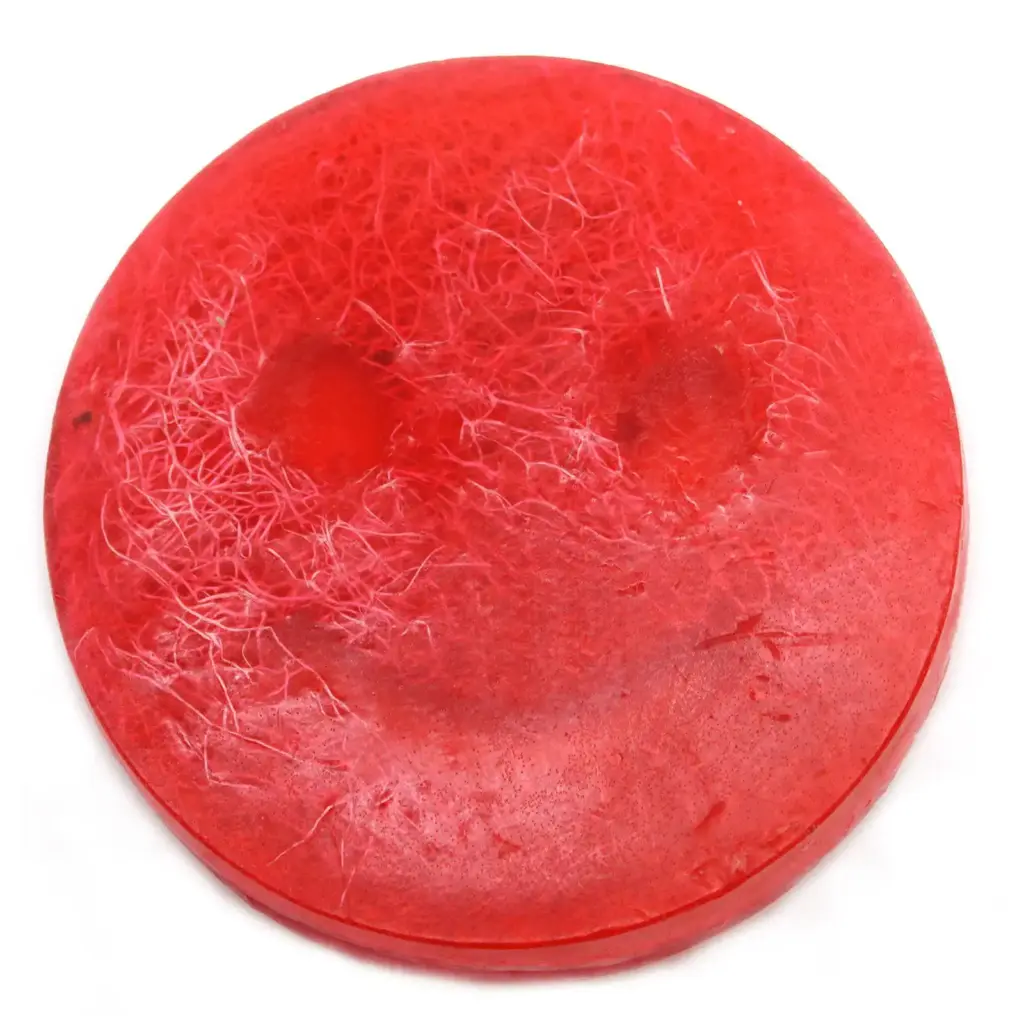 Happy Scrub Soap – Strawberry & Guava | www.artisangoods.co.uk