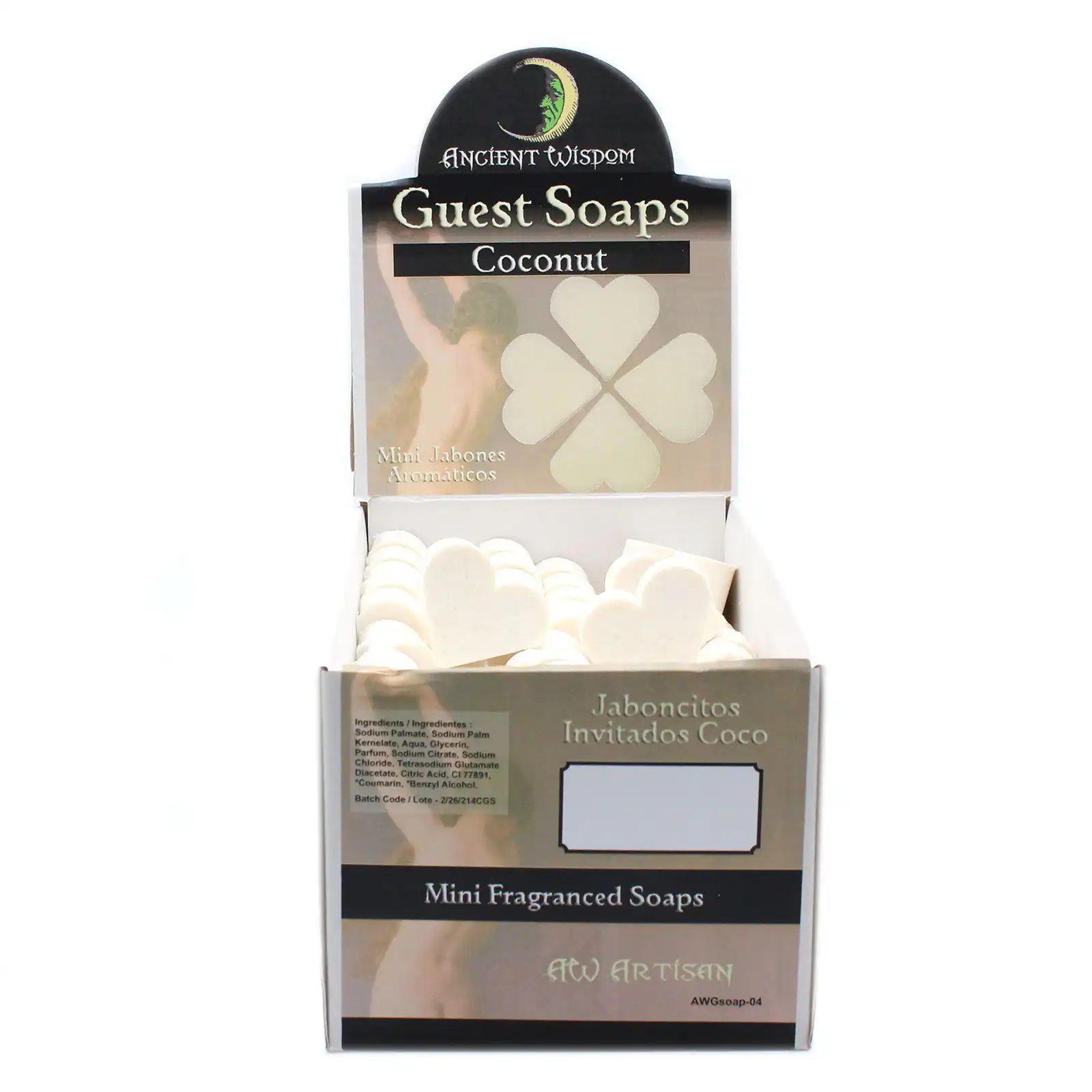 Heart Guest Soap – Coconut | www.artisangoods.co.uk 4 Heart Guest Soap – Coconut | www.artisangoods.co.uk 3
