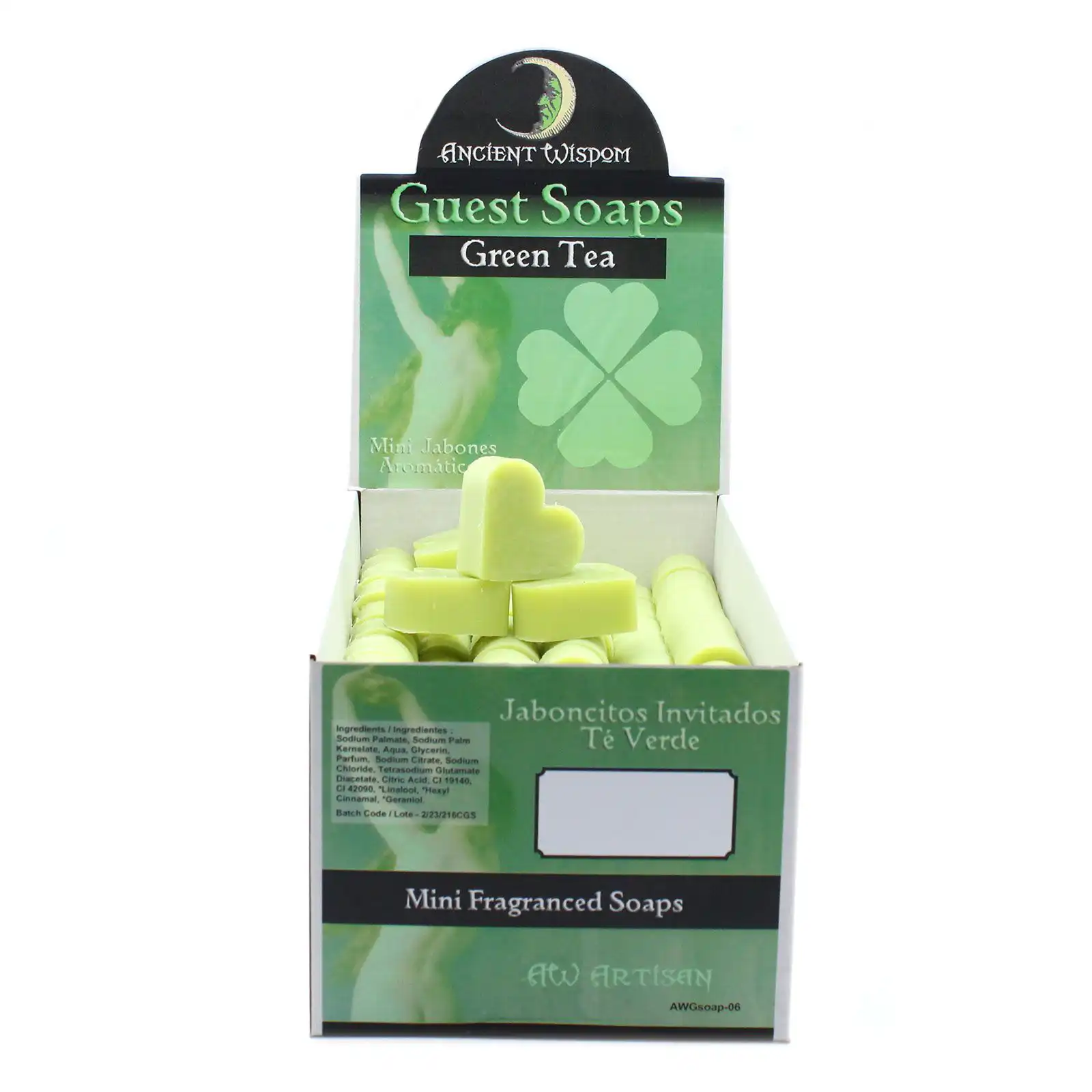 Heart Guest Soap – Green Tea | www.artisangoods.co.uk 4 Heart Guest Soap – Green Tea | www.artisangoods.co.uk 3