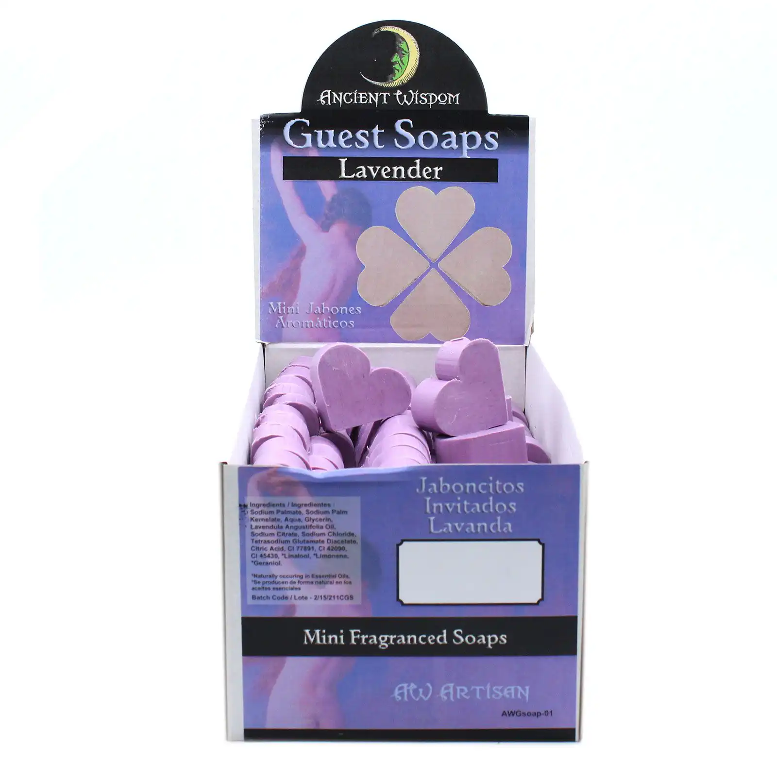 Heart Guest Soap – Lavender | www.artisangoods.co.uk 4 Heart Guest Soap – Lavender | www.artisangoods.co.uk 3
