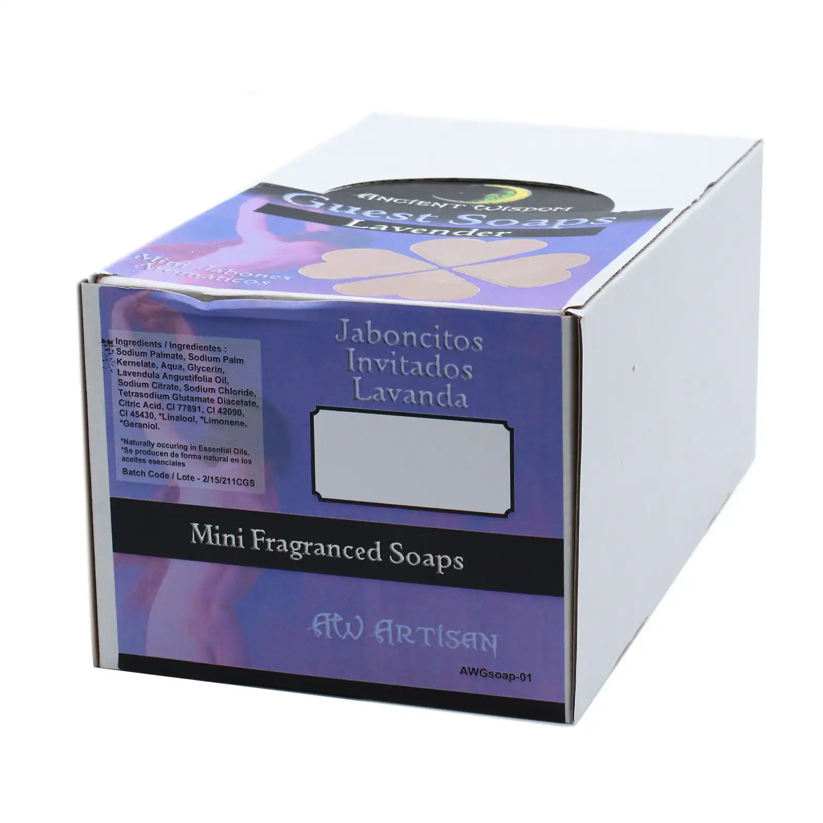 Heart Guest Soap – Lavender | www.artisangoods.co.uk 3 Heart Guest Soap – Lavender | www.artisangoods.co.uk 2