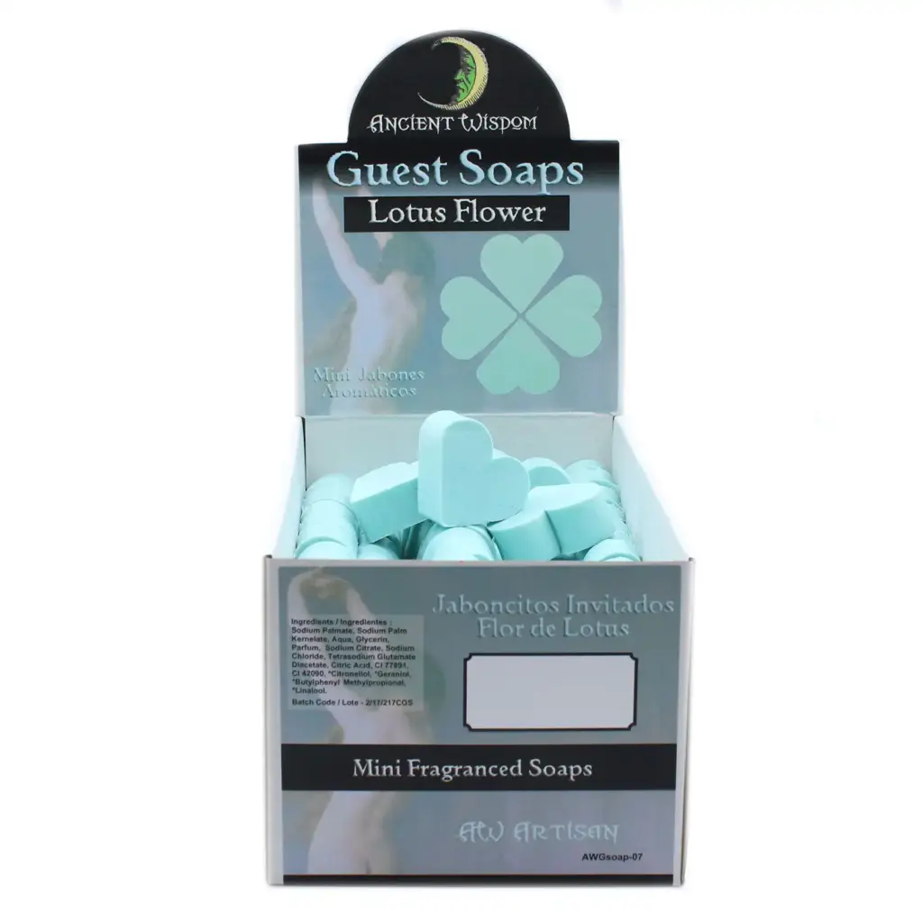 Heart Guest Soap – Lotus Flower | www.artisangoods.co.uk 3 Heart Guest Soap – Lotus Flower | www.artisangoods.co.uk 3
