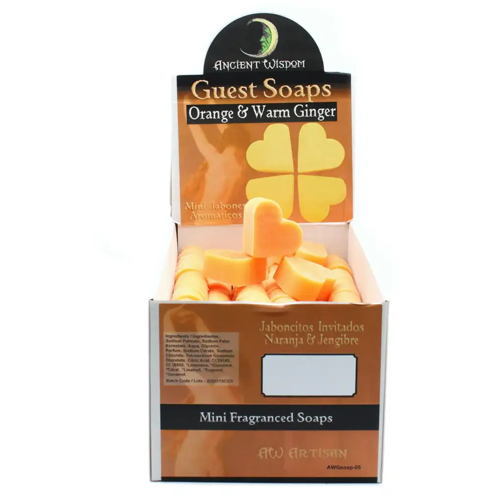 Heart Guest Soap – Orange & Warm Ginger | www.artisangoods.co.uk 4 Heart Guest Soap – Orange & Warm Ginger | www.artisangoods.co.uk 4