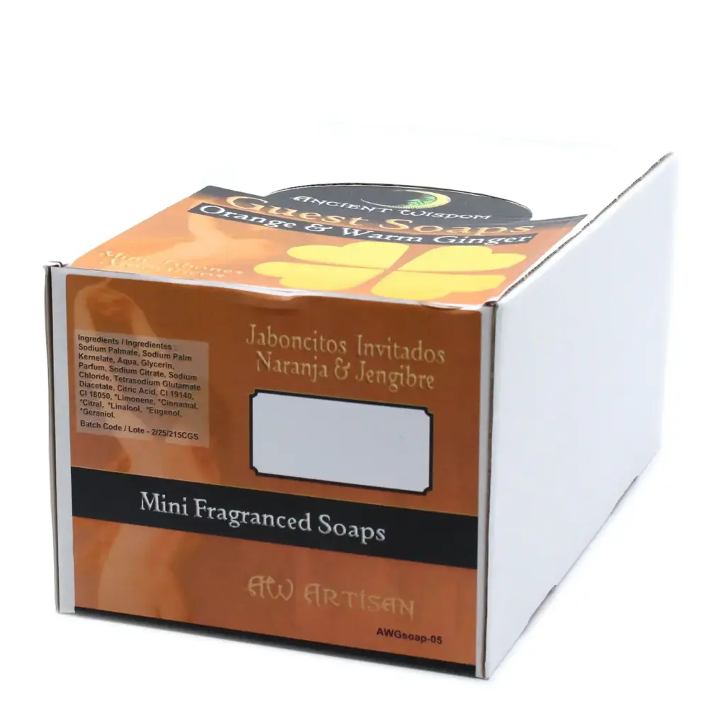 Heart Guest Soap – Orange & Warm Ginger | www.artisangoods.co.uk 3 Heart Guest Soap – Orange & Warm Ginger | www.artisangoods.co.uk 3