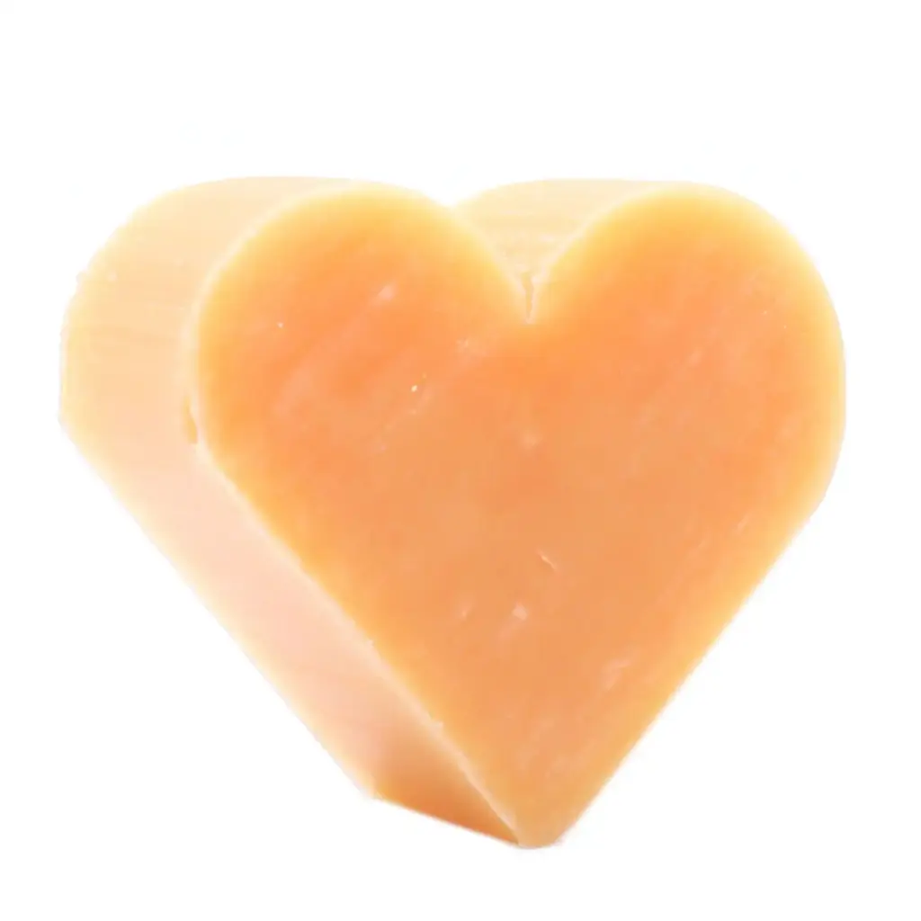 Heart Guest Soap – Orange & Warm Ginger | www.artisangoods.co.uk