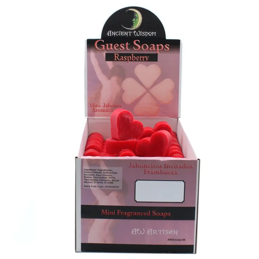 Heart Guest Soap – Raspberry | www.artisangoods.co.uk 3 Heart Guest Soap – Raspberry | www.artisangoods.co.uk 3