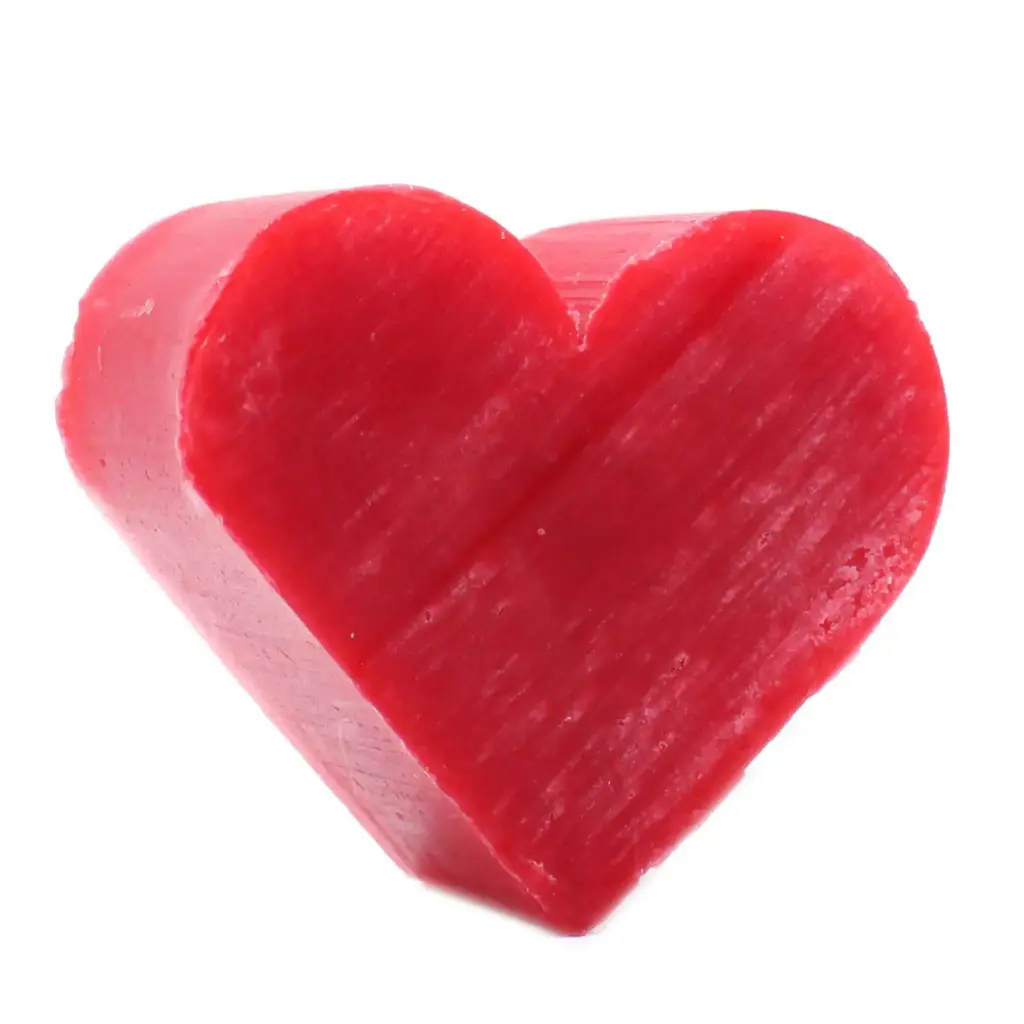 Heart Guest Soap – Raspberry | www.artisangoods.co.uk