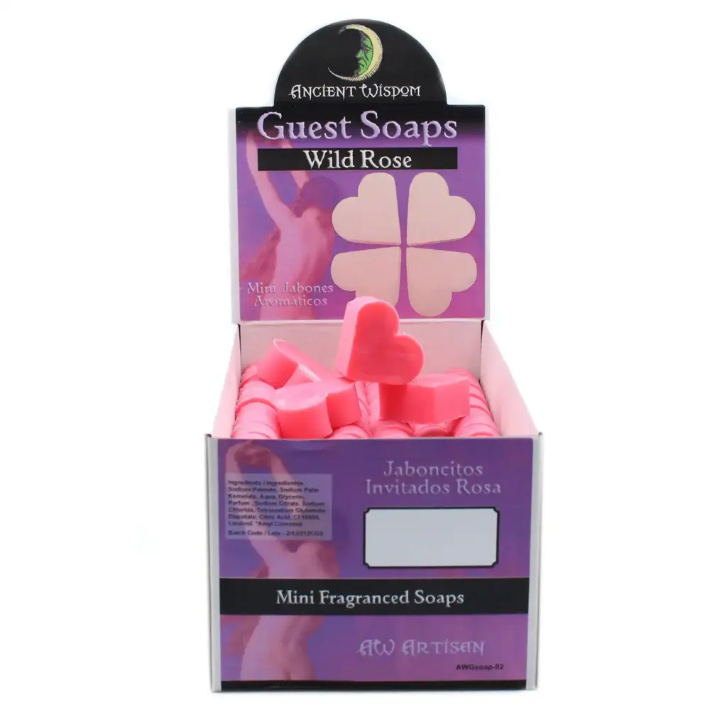 Heart Guest Soap – Wild Rose | www.artisangoods.co.uk 4 Heart Guest Soap – Wild Rose | www.artisangoods.co.uk 4