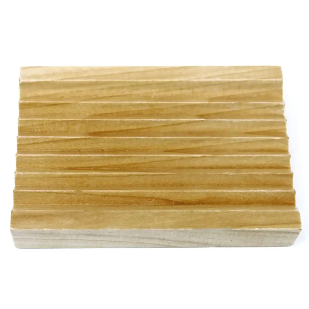 Hemu Wood Soap Dish – Groovy | www.artisangoods.co.uk 2
