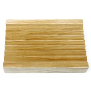 Hemu Wood Soap Dish – Groovy | www.artisangoods.co.uk 2