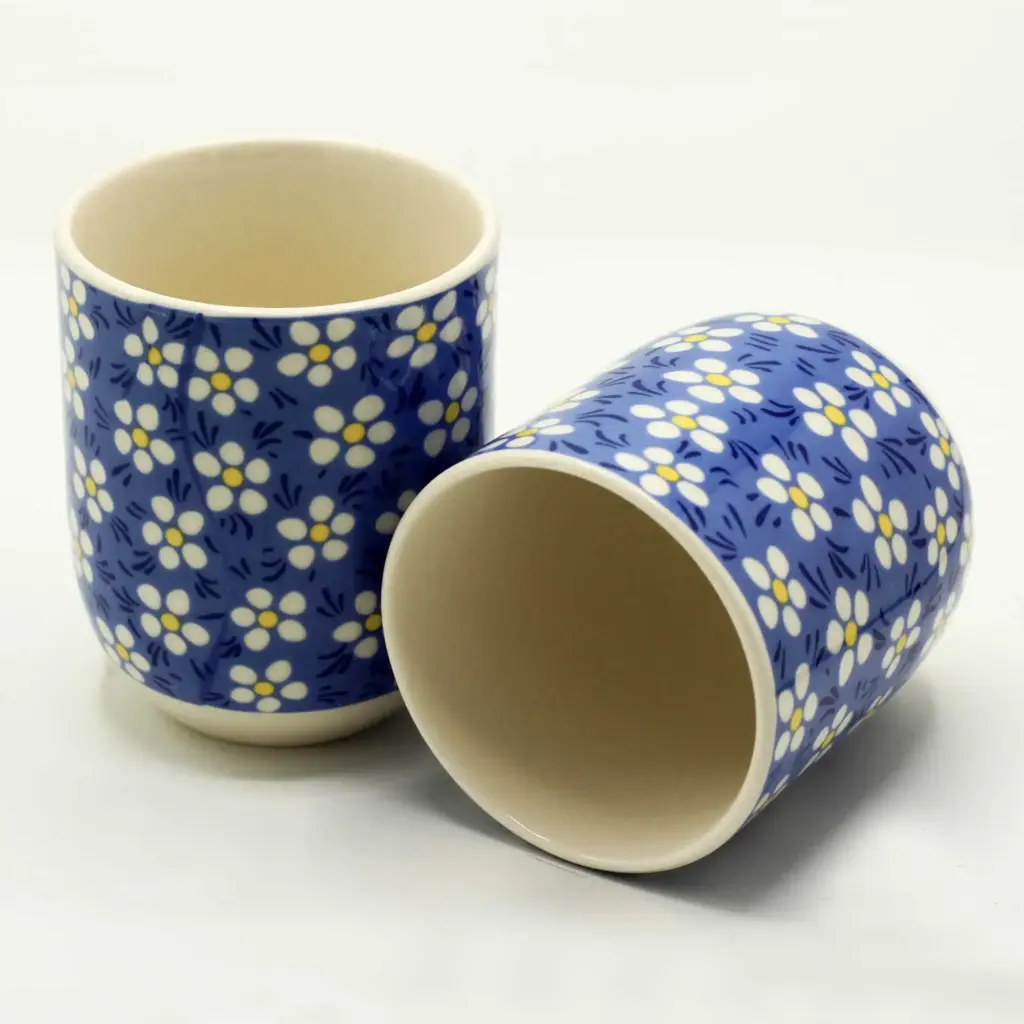 Herbal Tea Cups – Blue Daisey | www.artisangoods.co.uk 2