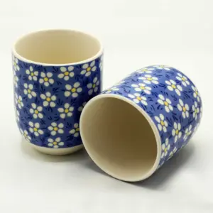 Herbal Tea Cups – Blue Daisey | www.artisangoods.co.uk 2