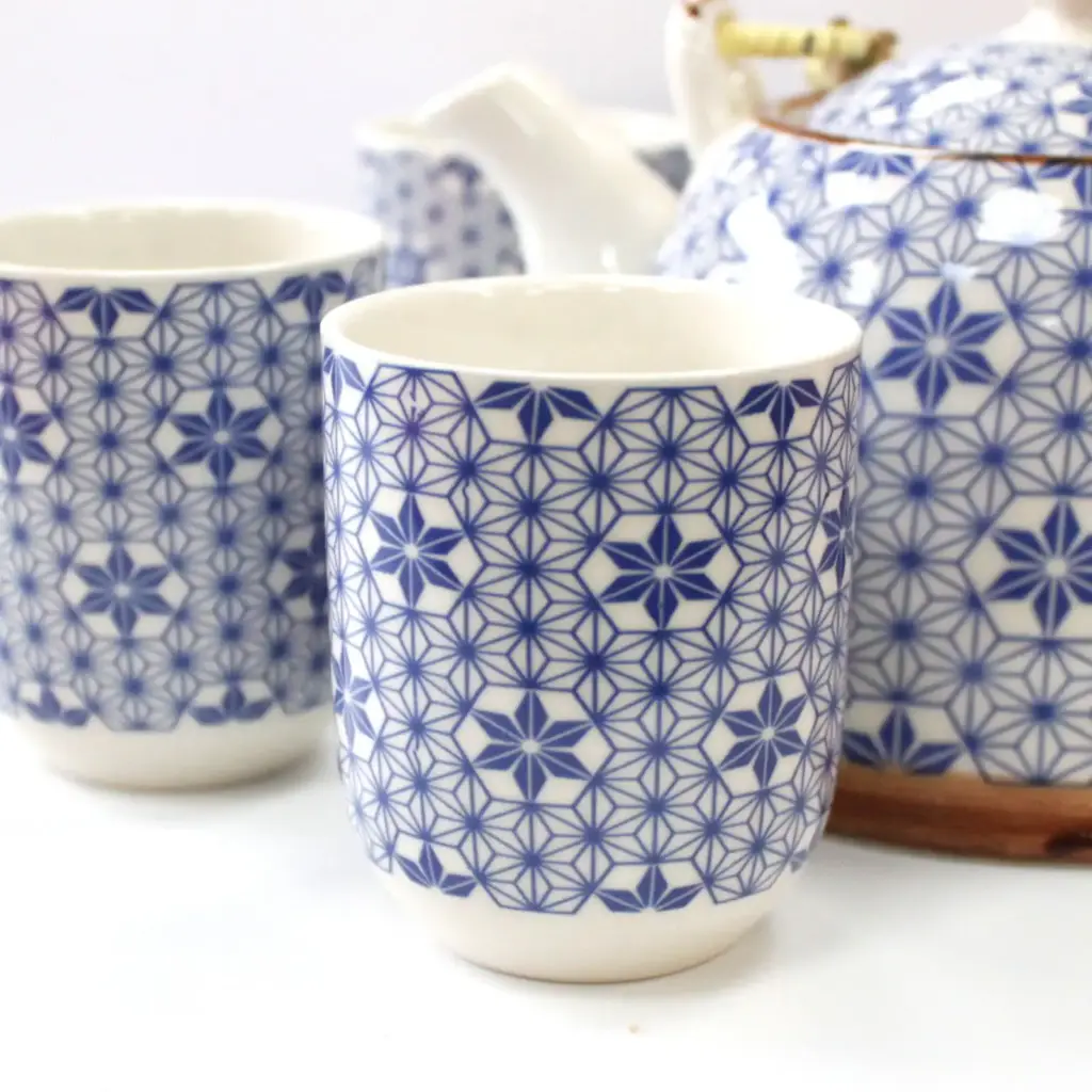 Herbal Teapot Set – Blue Star | www.artisangoods.co.uk 4