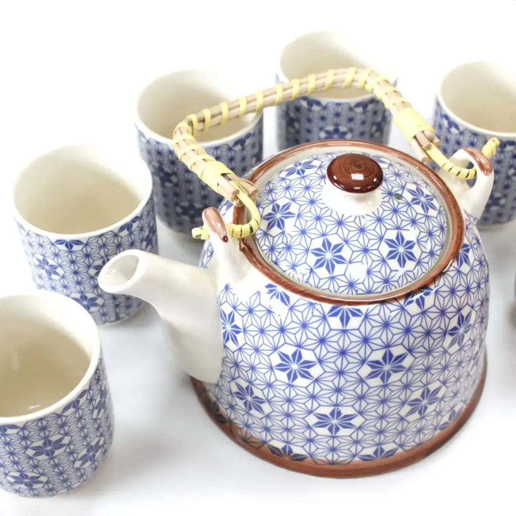 Herbal Teapot Set – Blue Star | www.artisangoods.co.uk 3