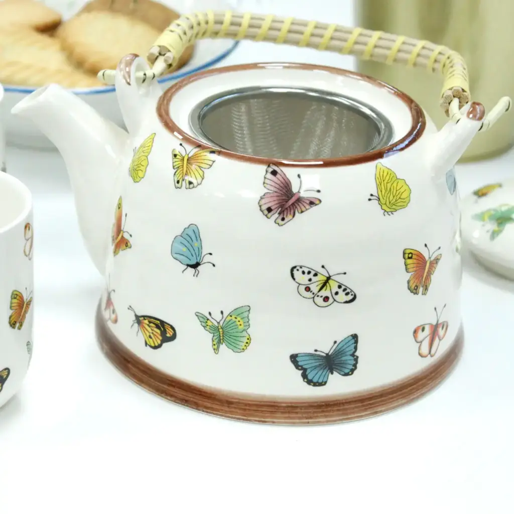 Herbal Teapot Set – Butterflies | www.artisangoods.co.uk 8