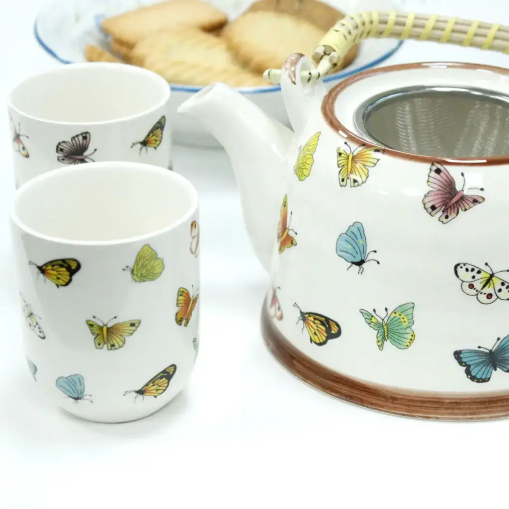 Herbal Teapot Set – Butterflies | www.artisangoods.co.uk 7