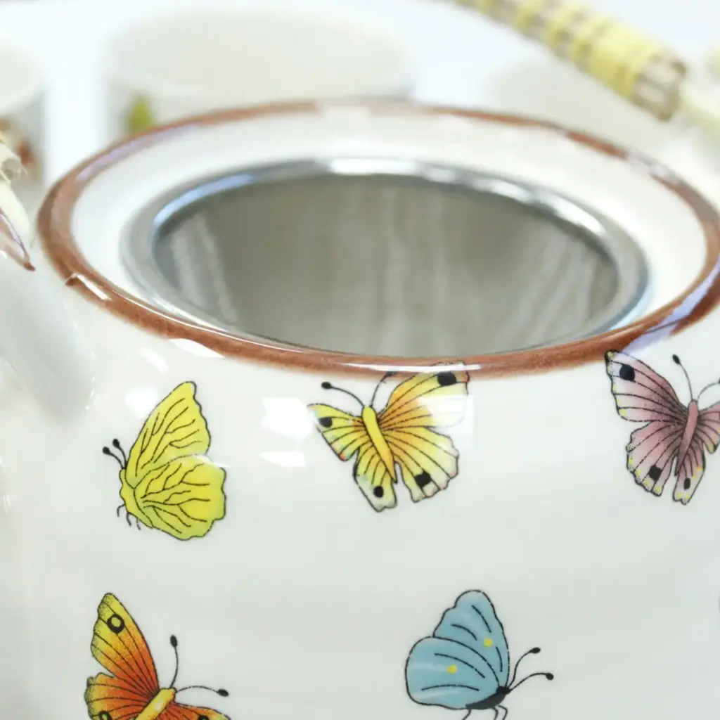 Herbal Teapot Set – Butterflies | www.artisangoods.co.uk 5