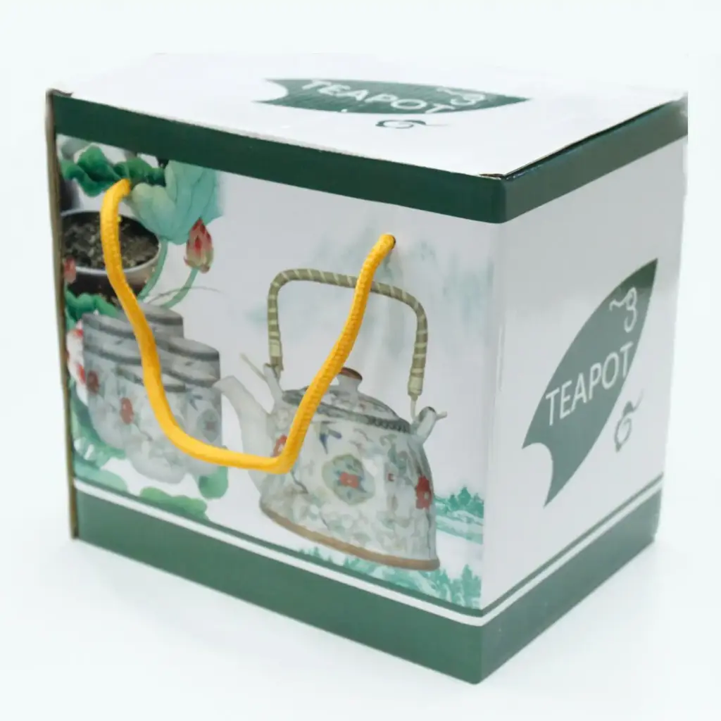 Herbal Teapot Set – Classic White | www.artisangoods.co.uk 6