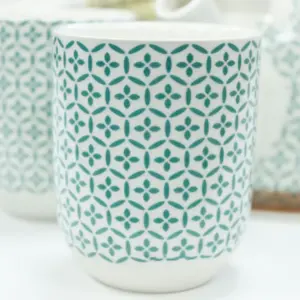 Herbal Teapot Set – Green Mosaic | www.artisangoods.co.uk 5