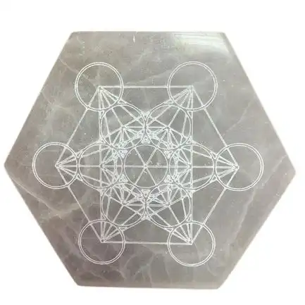 Hexagonal Charging Plate 18cm – Direction & Decision | www.artisangoods.co.uk 2 Hexagonal Charging Plate 18cm – Direction & Decision | www.artisangoods.co.uk 1