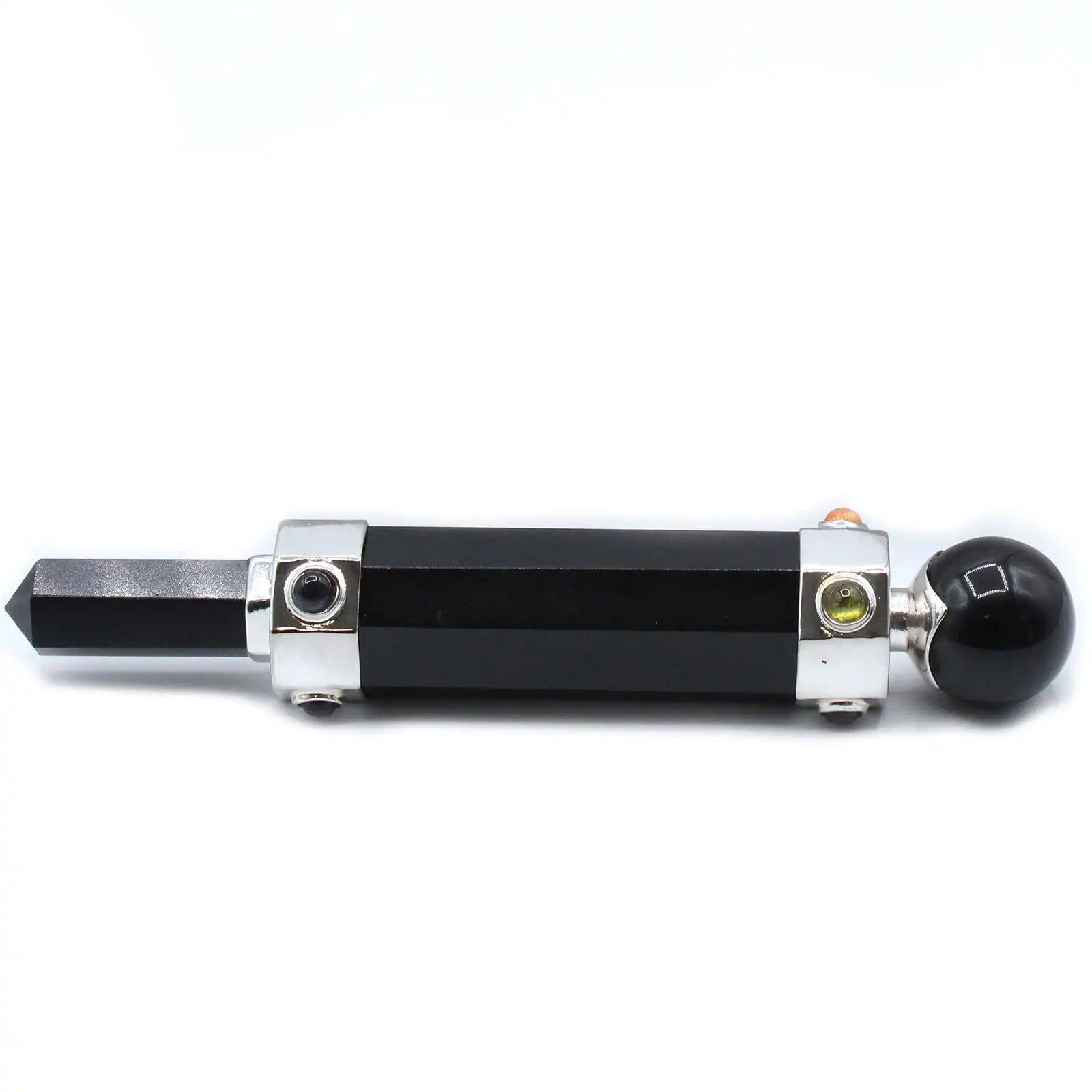 Hexagonal Crystal Healing Wand – 12cm – Black Agate | www.artisangoods.co.uk 5 Hexagonal Crystal Healing Wand – 12cm – Black Agate | www.artisangoods.co.uk 4