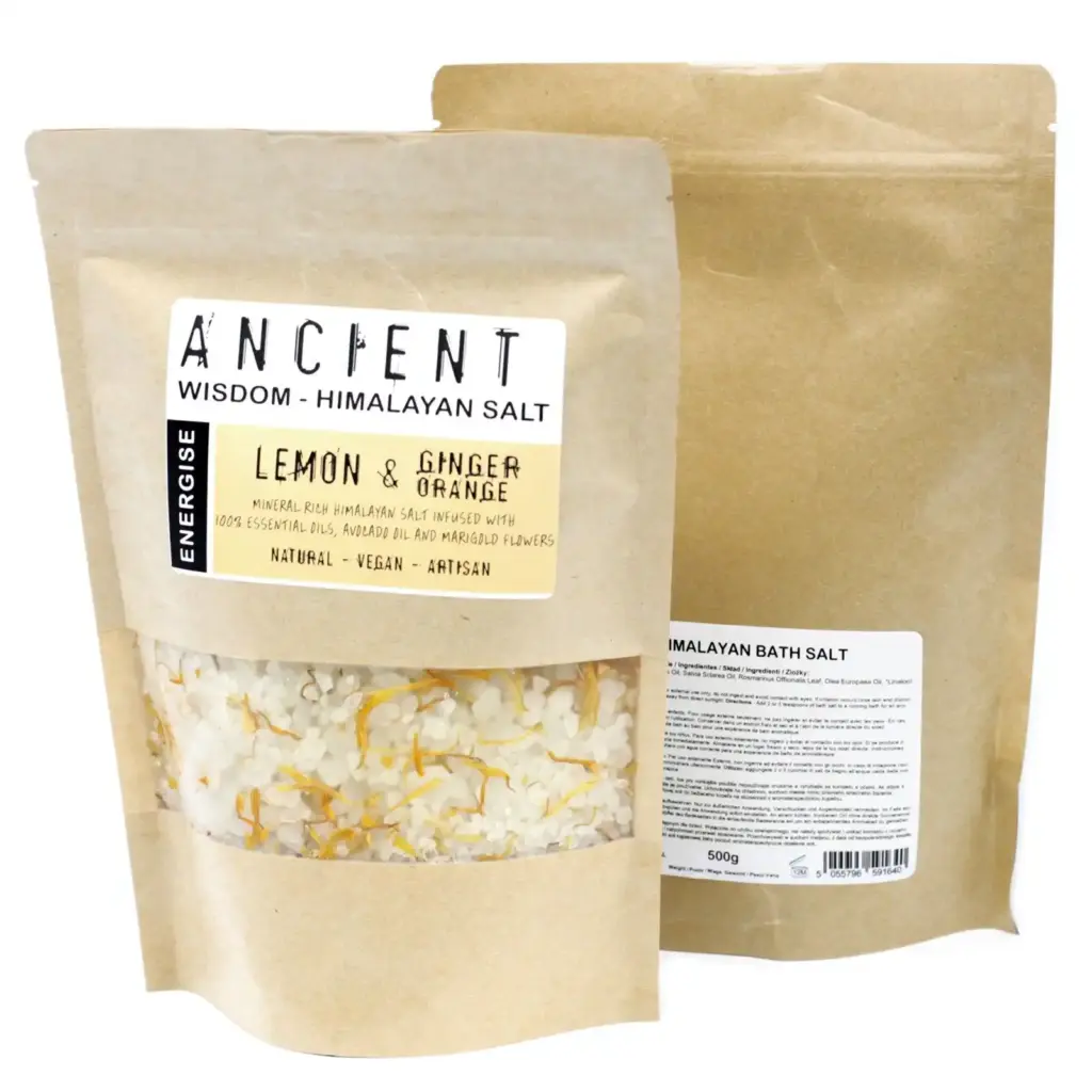 Himalayan Bath Salt Blend 500g – Energise | www.artisangoods.co.uk