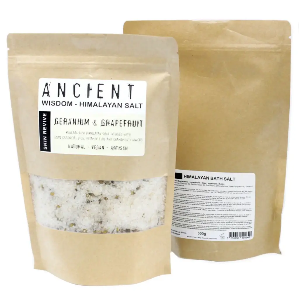 Himalayan Bath Salt Blend 500g – Skin Revive | www.artisangoods.co.uk