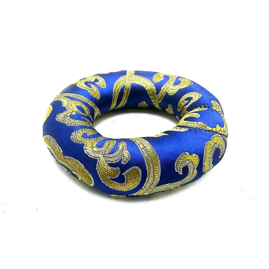 Hoop Cushion 10cm (for 12-14cm Singing Bowl) – Blue | www.artisangoods.co.uk 2 Hoop Cushion 10cm (for 12-14cm Singing Bowl) – Blue | www.artisangoods.co.uk 2