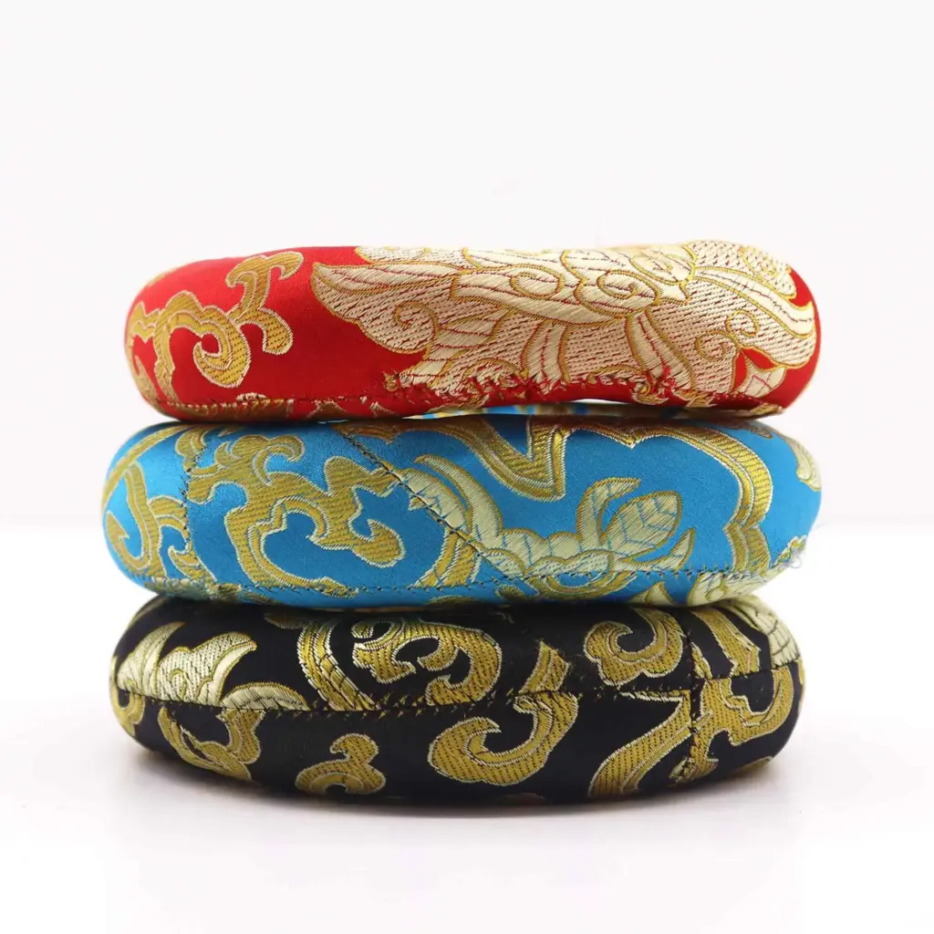 Hoop Cushion 12cm for 14-16cm Singing Bowl) – Assorted Colours | www.artisangoods.co.uk 2