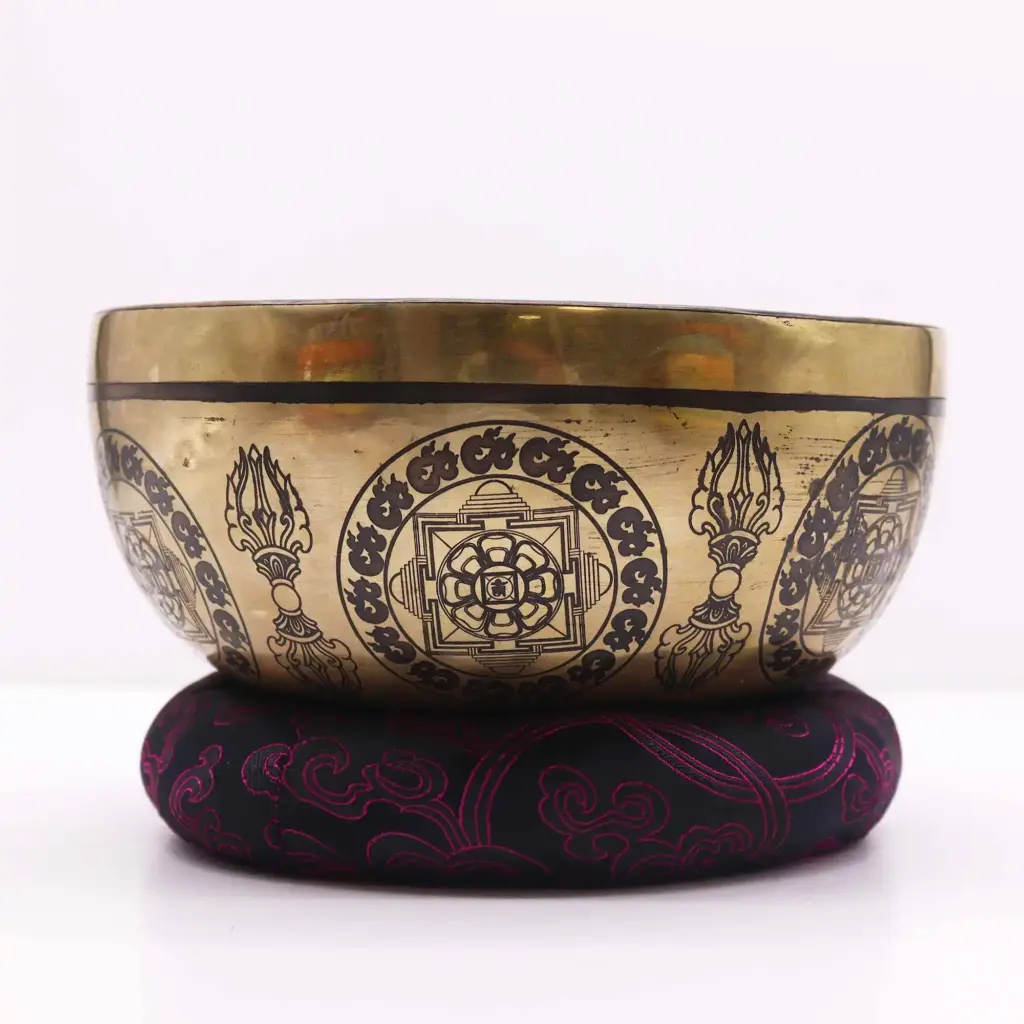 Hoop Cushion 18cm (for 20-24cm Singing Bowl) – Assorted Colours | www.artisangoods.co.uk 3