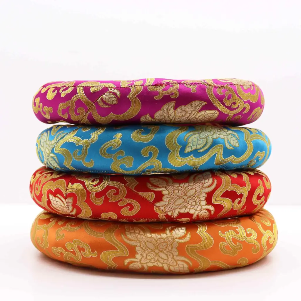Hoop Cushion 24cm (for 26cm+ Singing Bowl) – Assorted Colours | www.artisangoods.co.uk 2