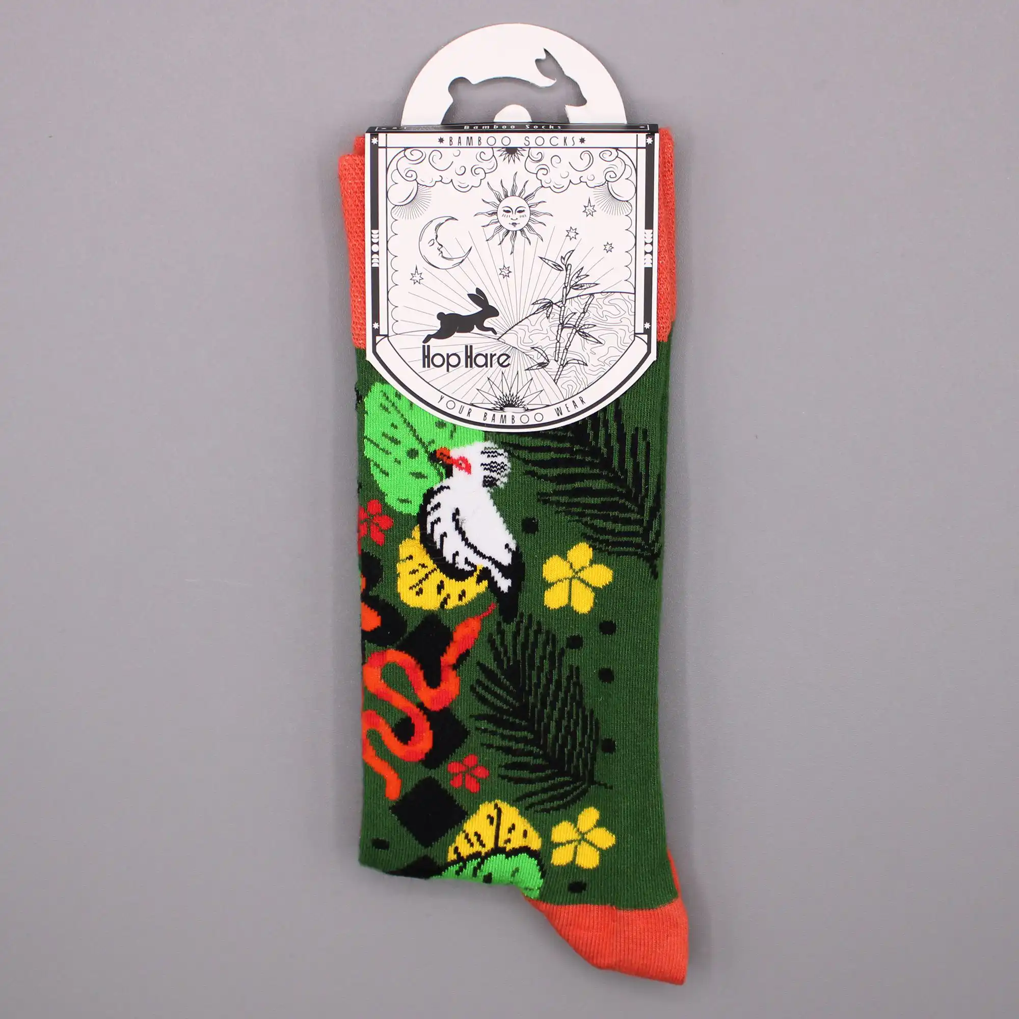Hop Hare Bamboo Socks S/M – Bali Jungle | www.artisangoods.co.uk 4 Hop Hare Bamboo Socks S/M – Bali Jungle | www.artisangoods.co.uk 3