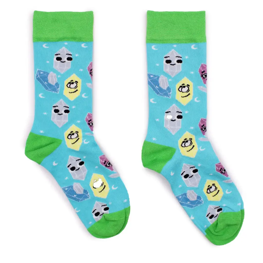 Hop Hare Bamboo Socks S/M – Lucky Gemstones | www.artisangoods.co.uk Hop Hare Bamboo Socks S/M – Lucky Gemstones | www.artisangoods.co.uk
