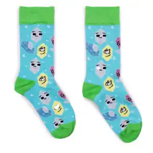 Hop Hare Bamboo Socks S/M – Lucky Gemstones | www.artisangoods.co.uk Hop Hare Bamboo Socks S/M – Lucky Gemstones | www.artisangoods.co.uk 1