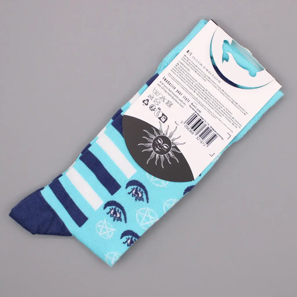 Hop Hare Bamboo Socks S/M – Pentagram and Evil Eye | www.artisangoods.co.uk 4