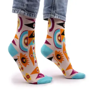 Hop Hare Bamboo Socks S/M – Psychedelic Evil Eye | www.artisangoods.co.uk 6