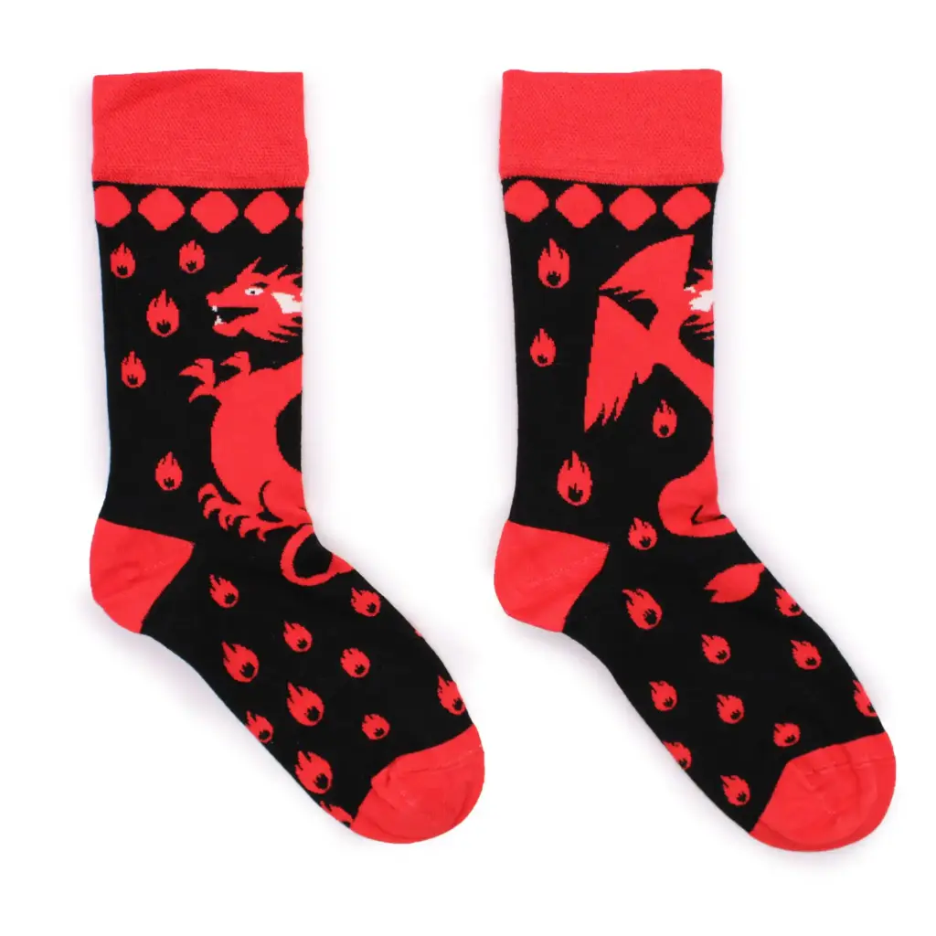 Hop Hare Bamboo Socks S/M – Red Dragons | www.artisangoods.co.uk 3 Hop Hare Bamboo Socks S/M – Red Dragons | www.artisangoods.co.uk 3