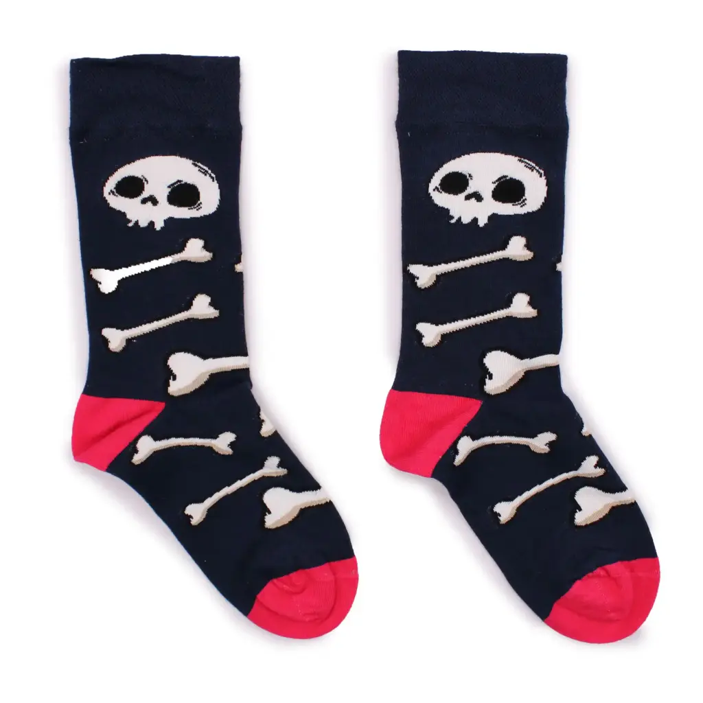 Hop Hare Bamboo Socks S/M – Skulls and Bones | www.artisangoods.co.uk 6